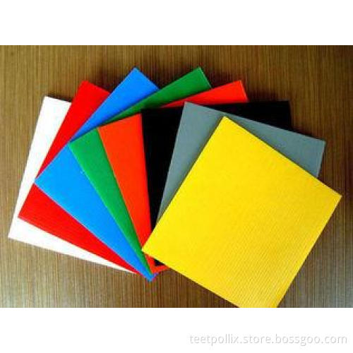 Fire - Retardant Anti - Aging PP Hollow Sheet Coroplast Boa